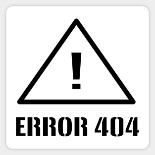 Error 404 System Sticker